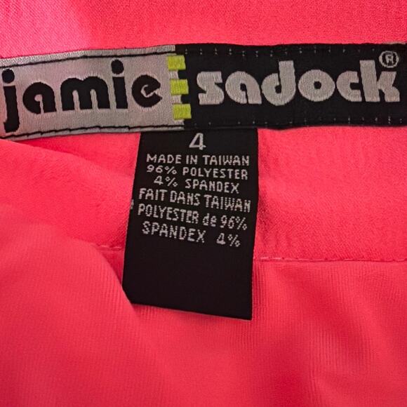 Jamie Sadock Skinnylicious Golf Skort Hot Pink SZ 4 Multi Pocket Golf Pickleball - Picture 6 of 7
